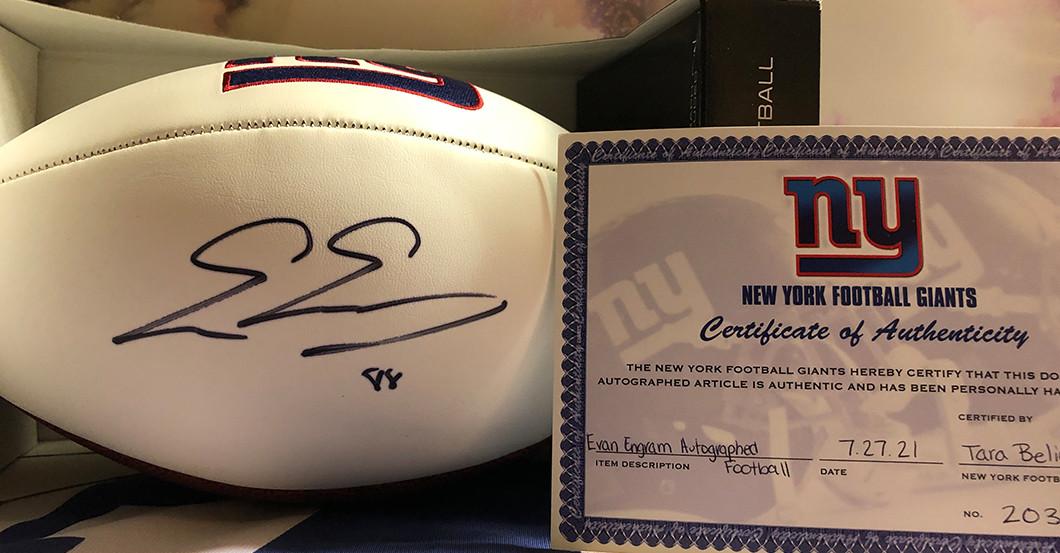 Giants Football Engram   Giants Football Engram