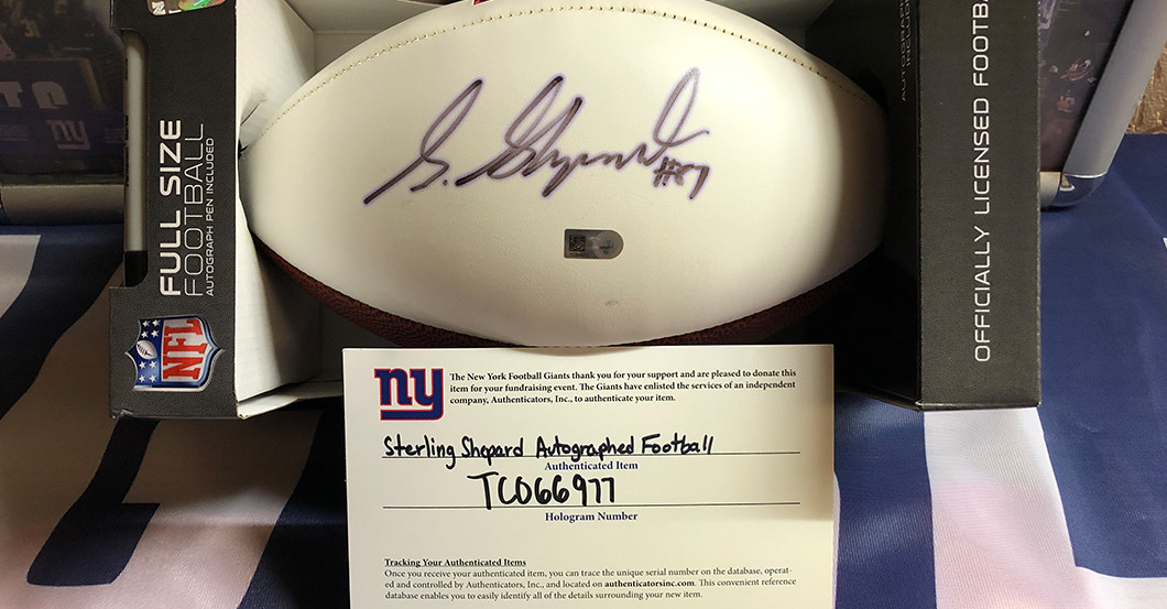 Giants Football Shepard   Giants Football Shepard