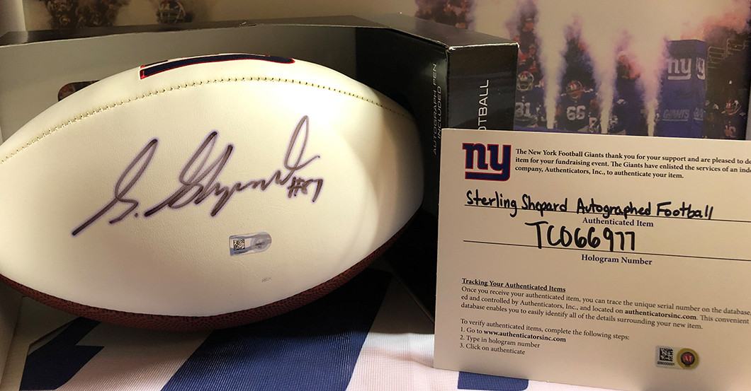 Giants Football Shepard   Giants Football Shepard