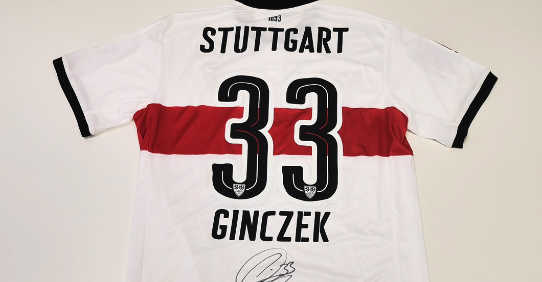 Ginczek Trikot VfB   Ginczek Trikot VfB