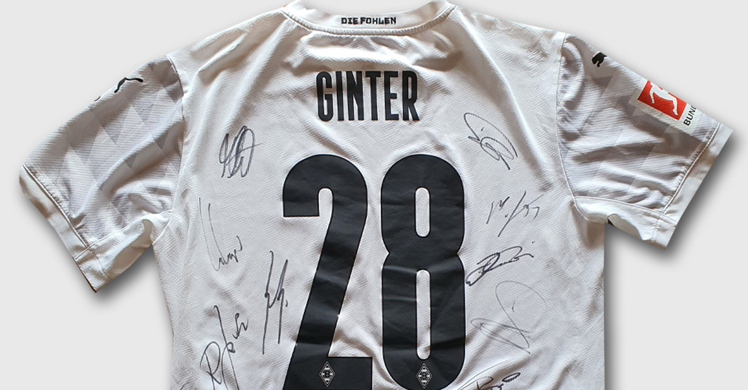 Ginter Trikot signiert   Ginter Trikot signiert