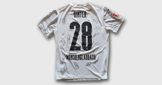 Ginter Trikot signiert   Ginter Trikot signiert
