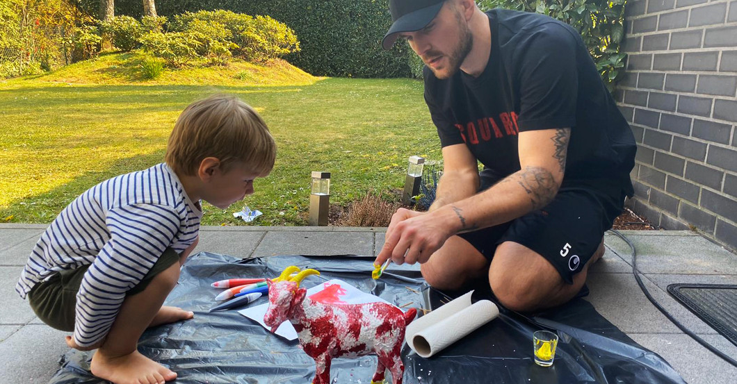 Gipsgeißbock Czichos   Gipsgeißbock Czichos