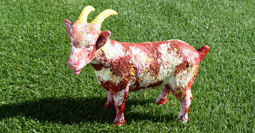 Gipsgeißbock Czichos   Gipsgeißbock Czichos