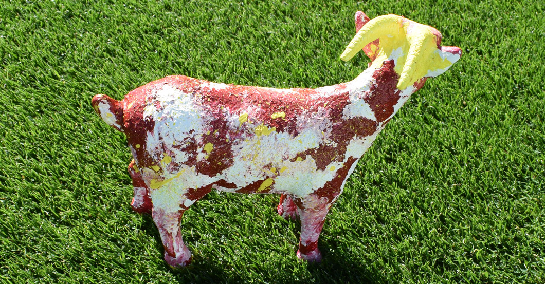 Gipsgeißbock Czichos   Gipsgeißbock Czichos