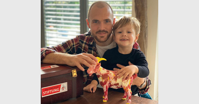 Gipsgeißbock Czichos   Gipsgeißbock Czichos