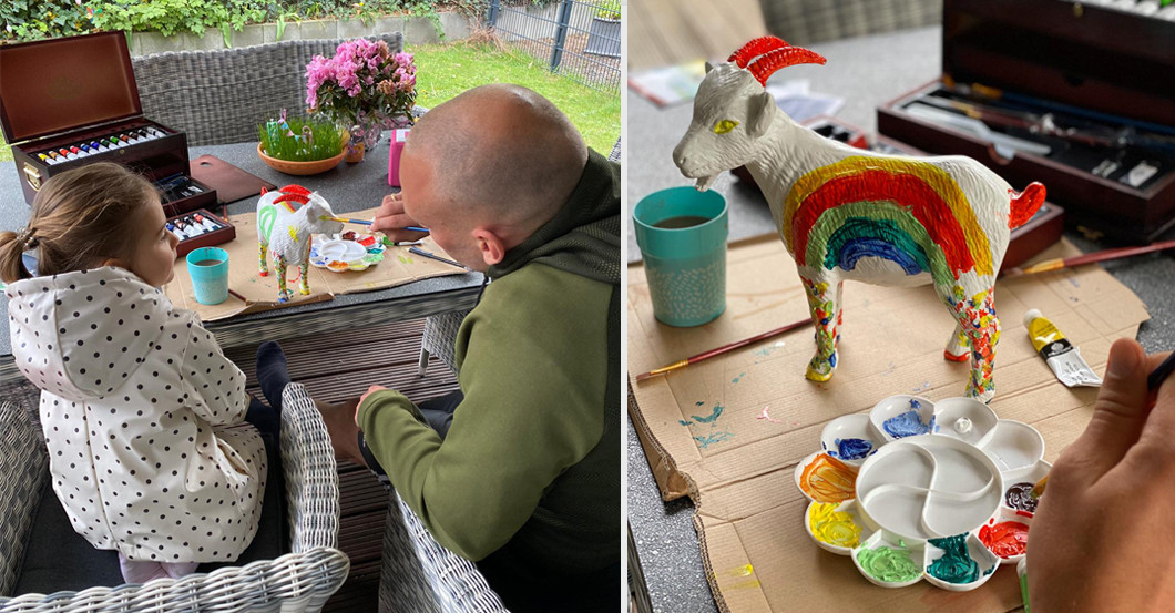 Gipsgeißbock Leistner   Gipsgeißbock Leistner