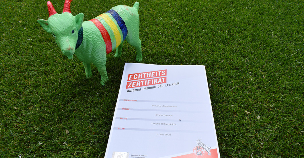 Gipsgeißbock Terodde   Gipsgeißbock Terodde