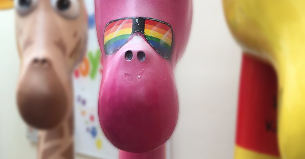 Giraffe Bützchen   Giraffe Bützchen