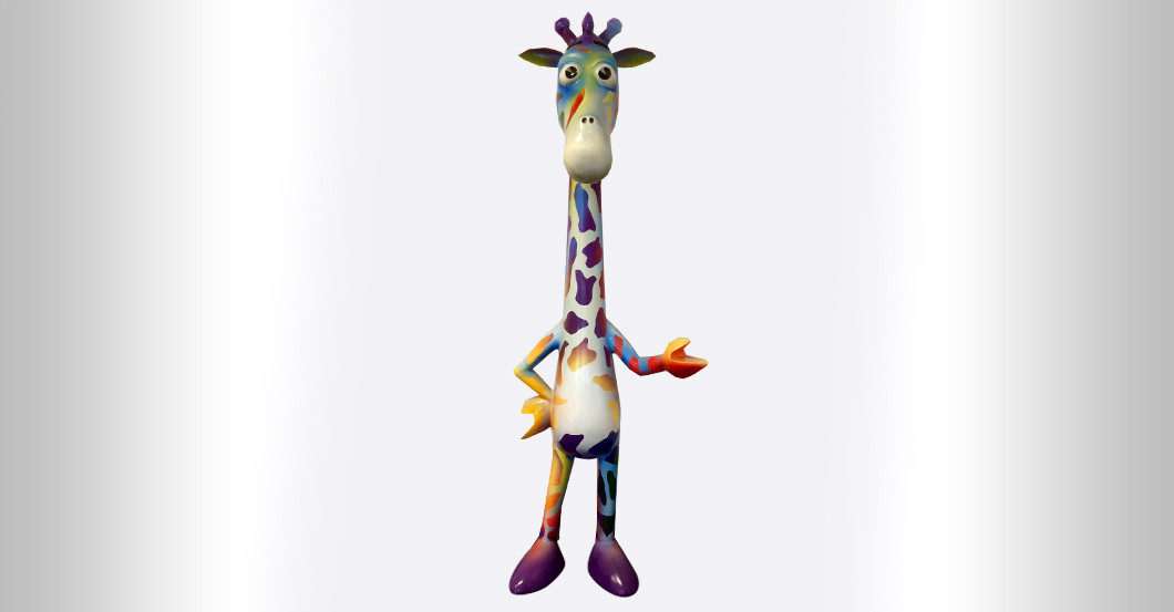 Giraffe Colorful Fantasy    Giraffe Colorful Fantasy