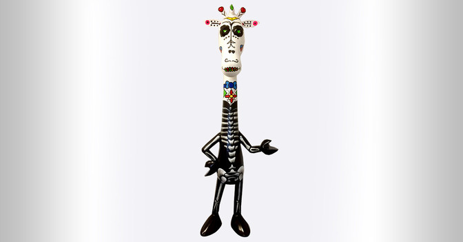  Giraffe Dias de muertos 