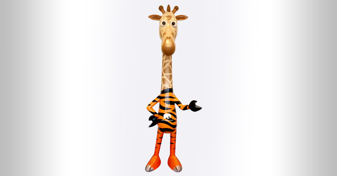  Giraffe Fantastic Four 