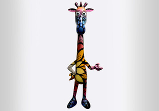  Giraffe Flower Power 