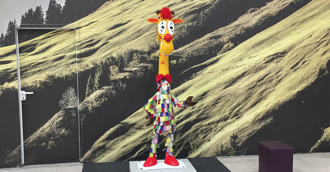 Giraffe Lappenclown   Giraffe Lappenclown