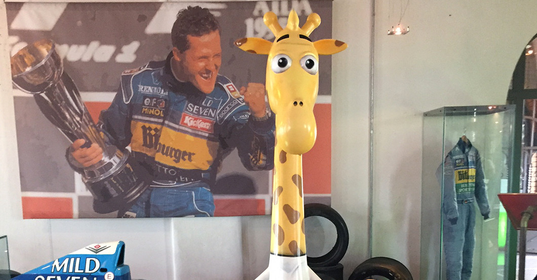 Giraffe Sportskanone   Giraffe Sportskanone