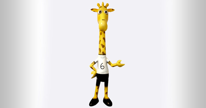  Giraffe Sportskanone 