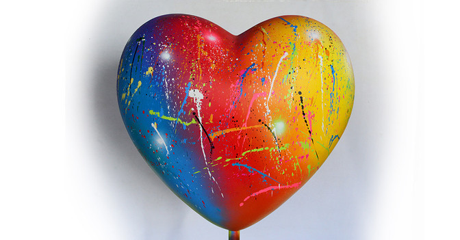  Girbigs Herz Skulptur 