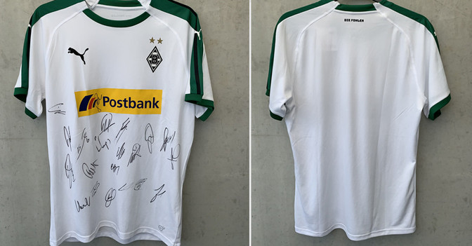 Gladbach teamsigniert   Gladbach teamsigniert
