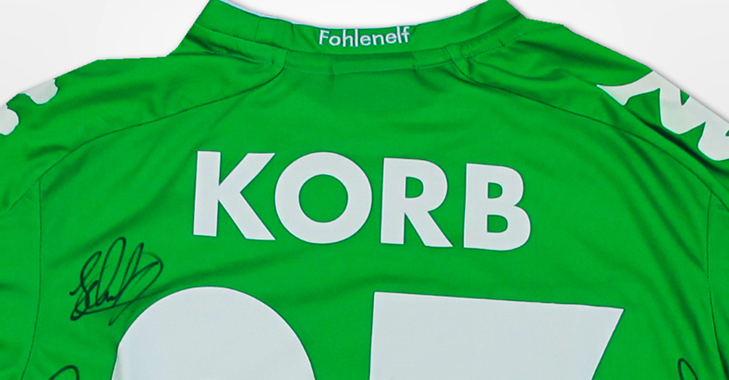  Gladbach-Trikot signiert 