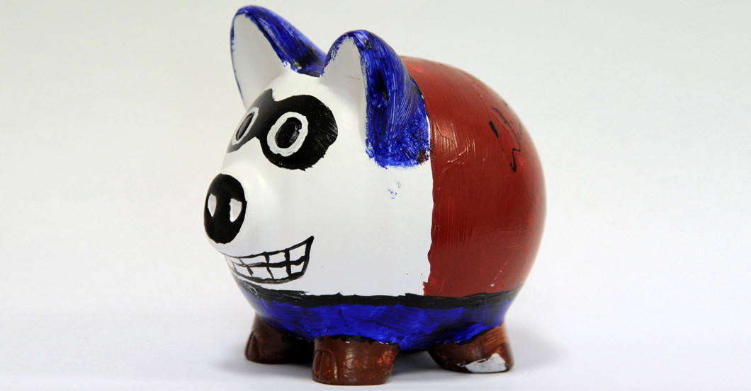  Glücksschwein Weiss 