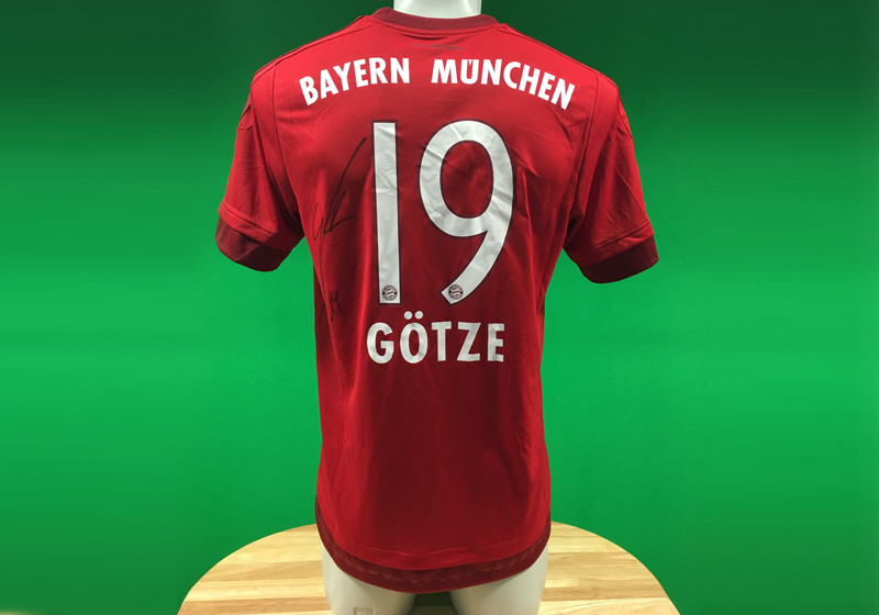  Götze Bayern Trikot  