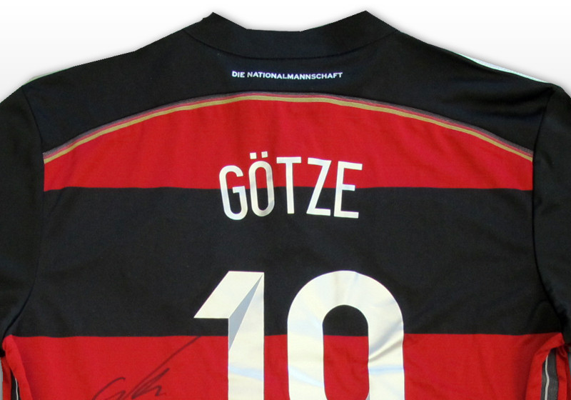 Mario Götze AK DFB 2016 Autogrammkarte original signiert 