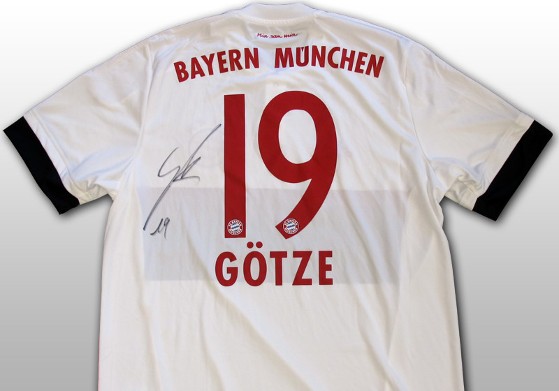  Götzes Bayern Away Trikot 