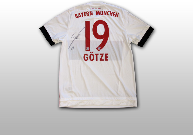  Götzes Bayern Away Trikot 