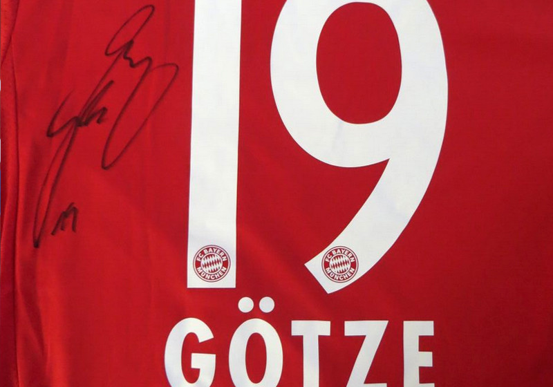  Götzes FCB Trikot 