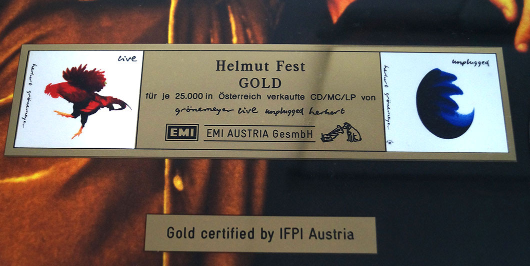  Gold Award Grönemeyer 