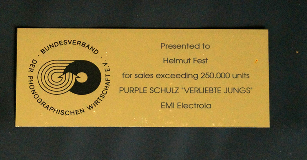  Gold Award Purple Schulz 