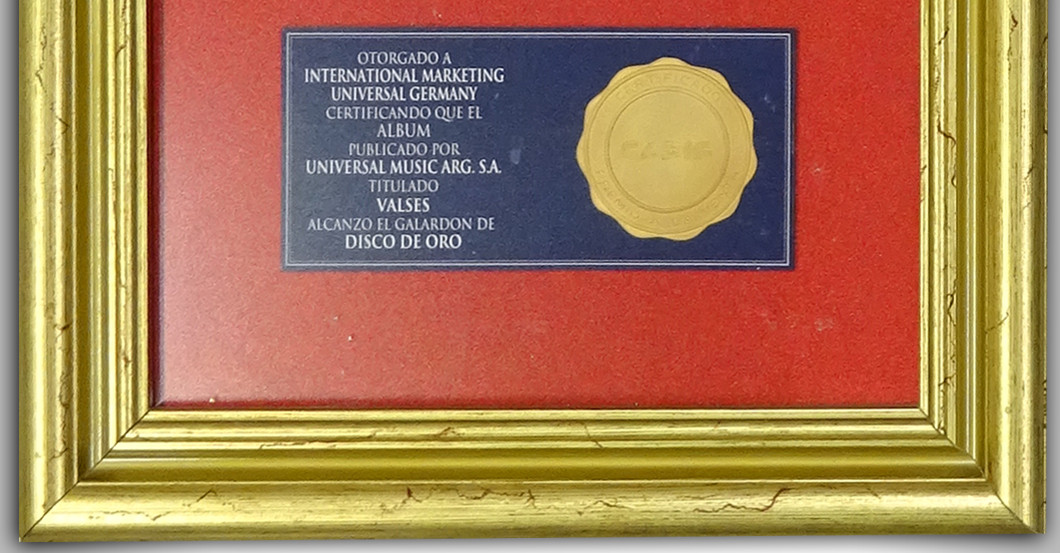 Gold Award Valses Rieu   Gold Award Valses Rieu