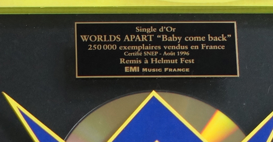 Gold Award Worlds Apart   Gold Award Worlds Apart