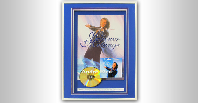  Goldene Schallplatte Rieu 