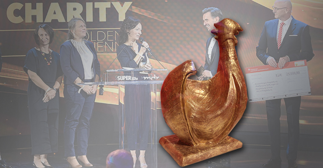 Goldene Schoko Henne   Goldene Schoko Henne