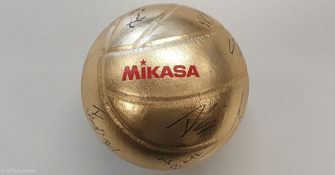 Goldener Volleyball   Goldener Volleyball