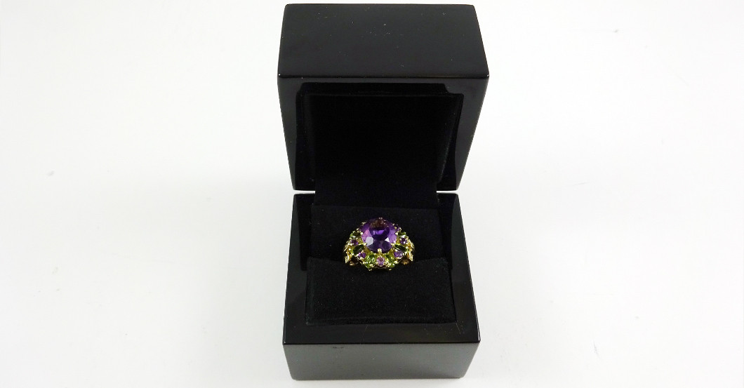 Goldring Amethyst   Goldring Amethyst