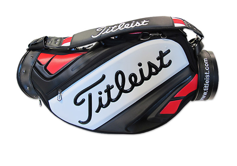 Golfbag mit der Signatur von Ex-Präsident Bill Clinton Golfbag mit der Signatur von Ex-Präsident Bill Clinton