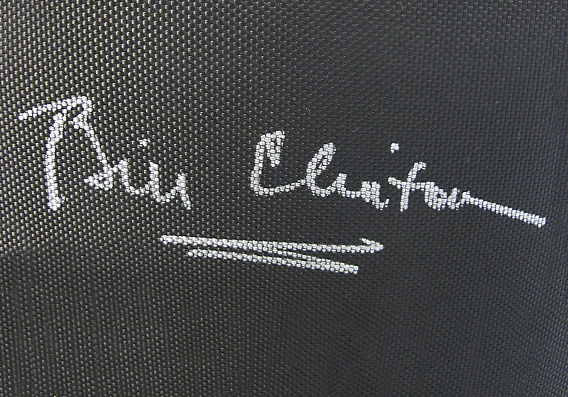 Auf der Vorderseite hat sich Bill Clinton verewigt Auf der Vorderseite hat sich Bill Clinton verewigt