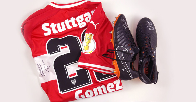  Gomez Trikot DFB Pokal 