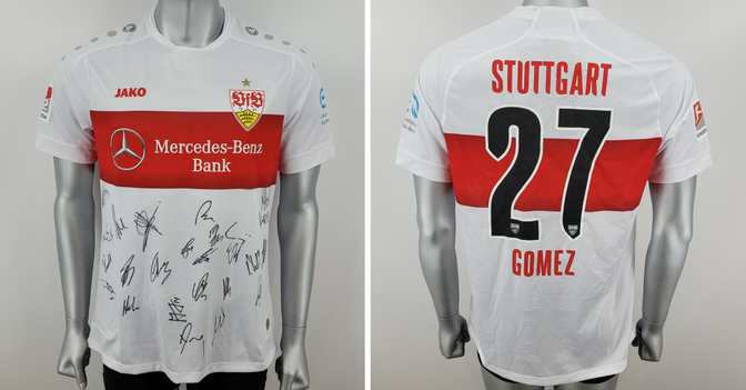  Gomez Trikot teamsigniert 