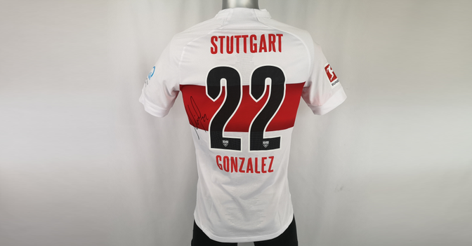 Gonzalez Trikot signiert   Gonzalez Trikot signiert