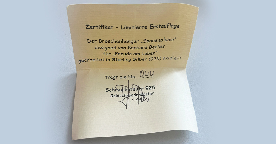  Good Beckers Brosche 1 