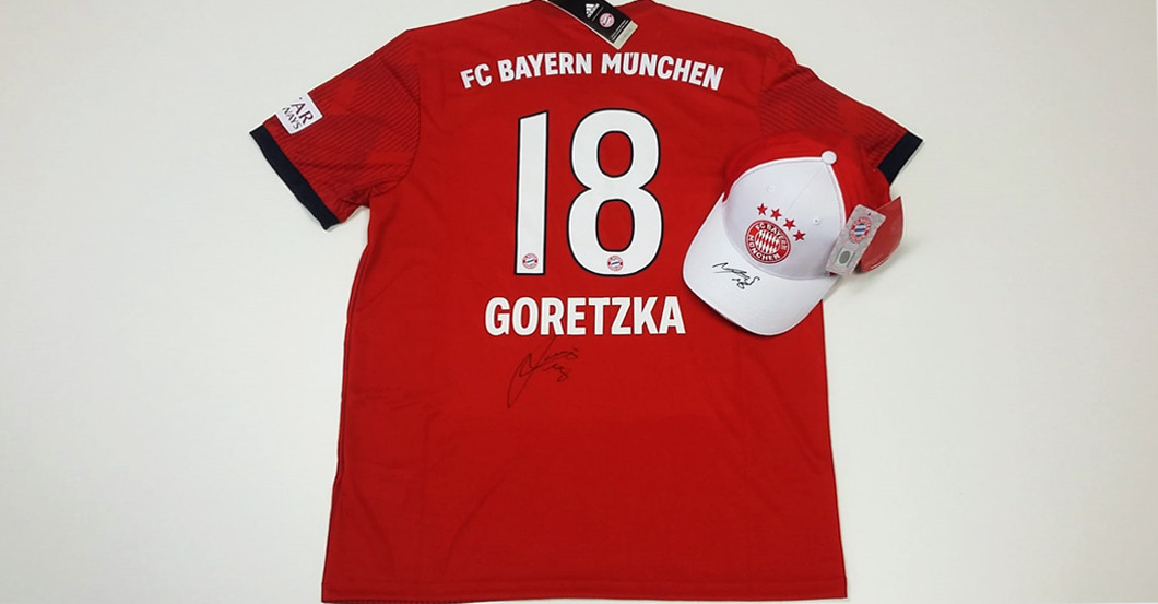 Goretzka Cap Heimtrikot    Goretzka Cap Heimtrikot
