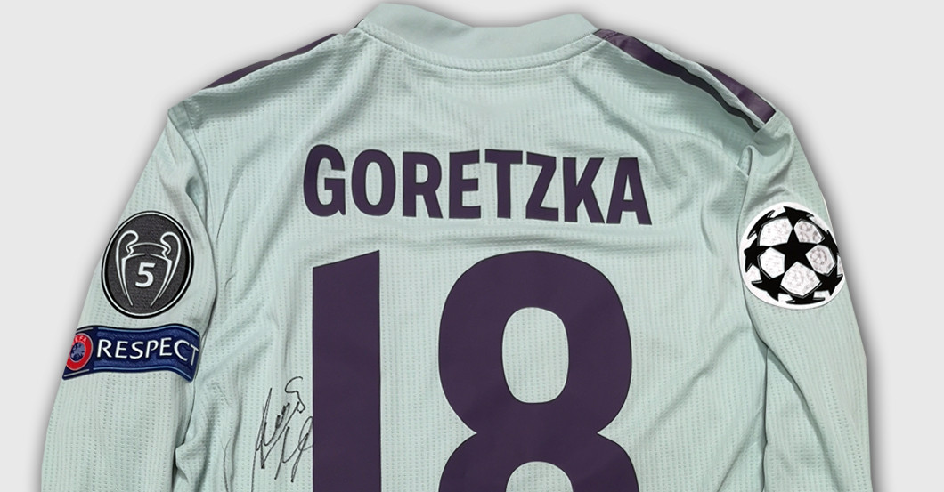 Goretzka CL Trikot   Goretzka CL Trikot