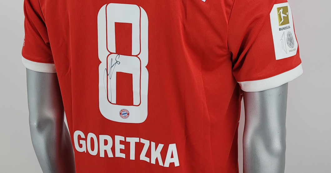 Goretzkas FCB-Trikot  