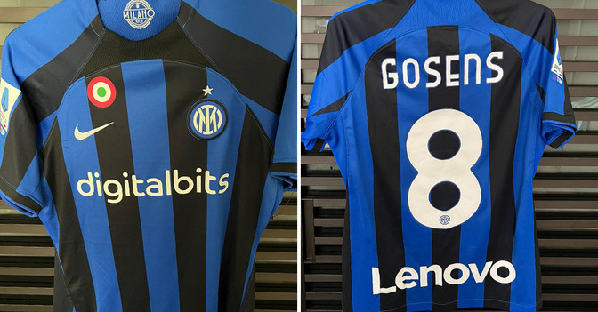 Gosens Inter Heimtrikot   Gosens Inter Heimtrikot