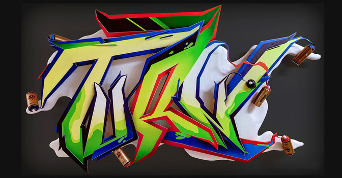 Graffiti Turn Sponk    Graffiti Turn Sponk