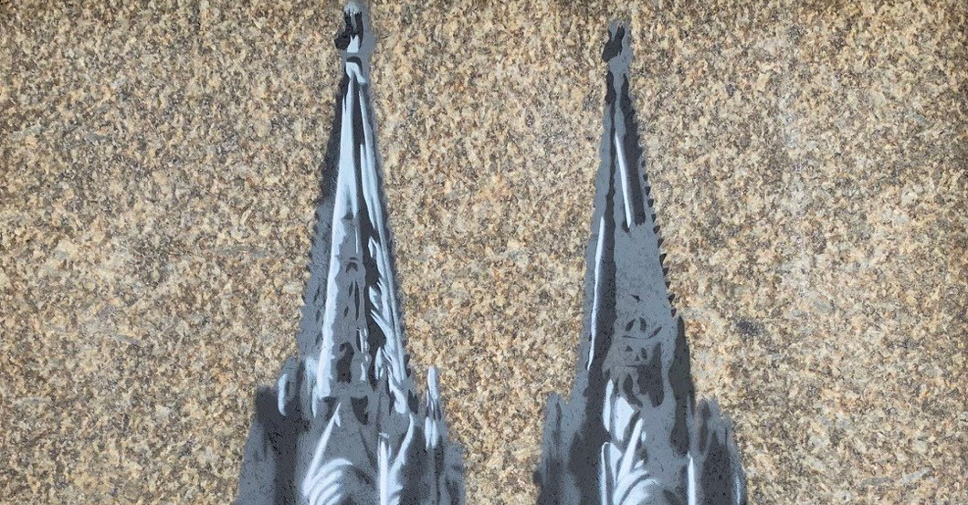  Granitplatte Kölner Dom 