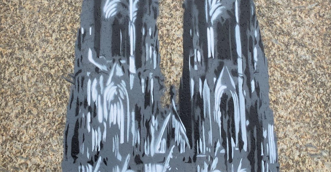  Granitplatte Kölner Dom 